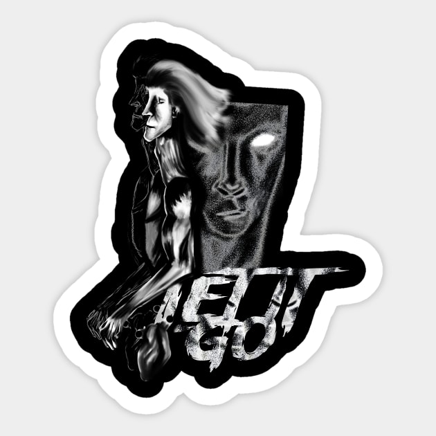 Let It go  Move on Sticker by Phantom Troupe